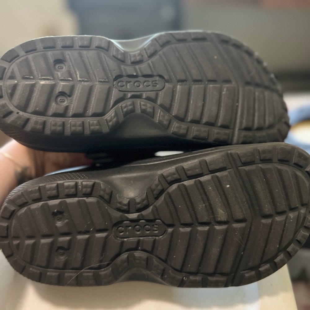 CROCS Kids Black Boots